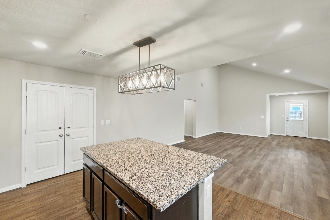 148 Alpha Kyle, TX 78640 - Photo 12 of 36 a view of kitchen counter top and microwave