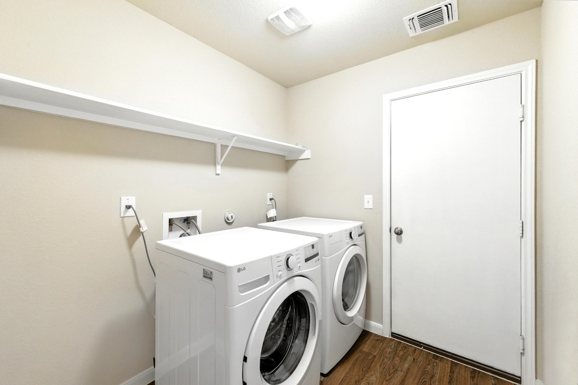 148 Alpha Kyle, TX 78640 - Photo 25 of 36 a utility room with dryer and washer