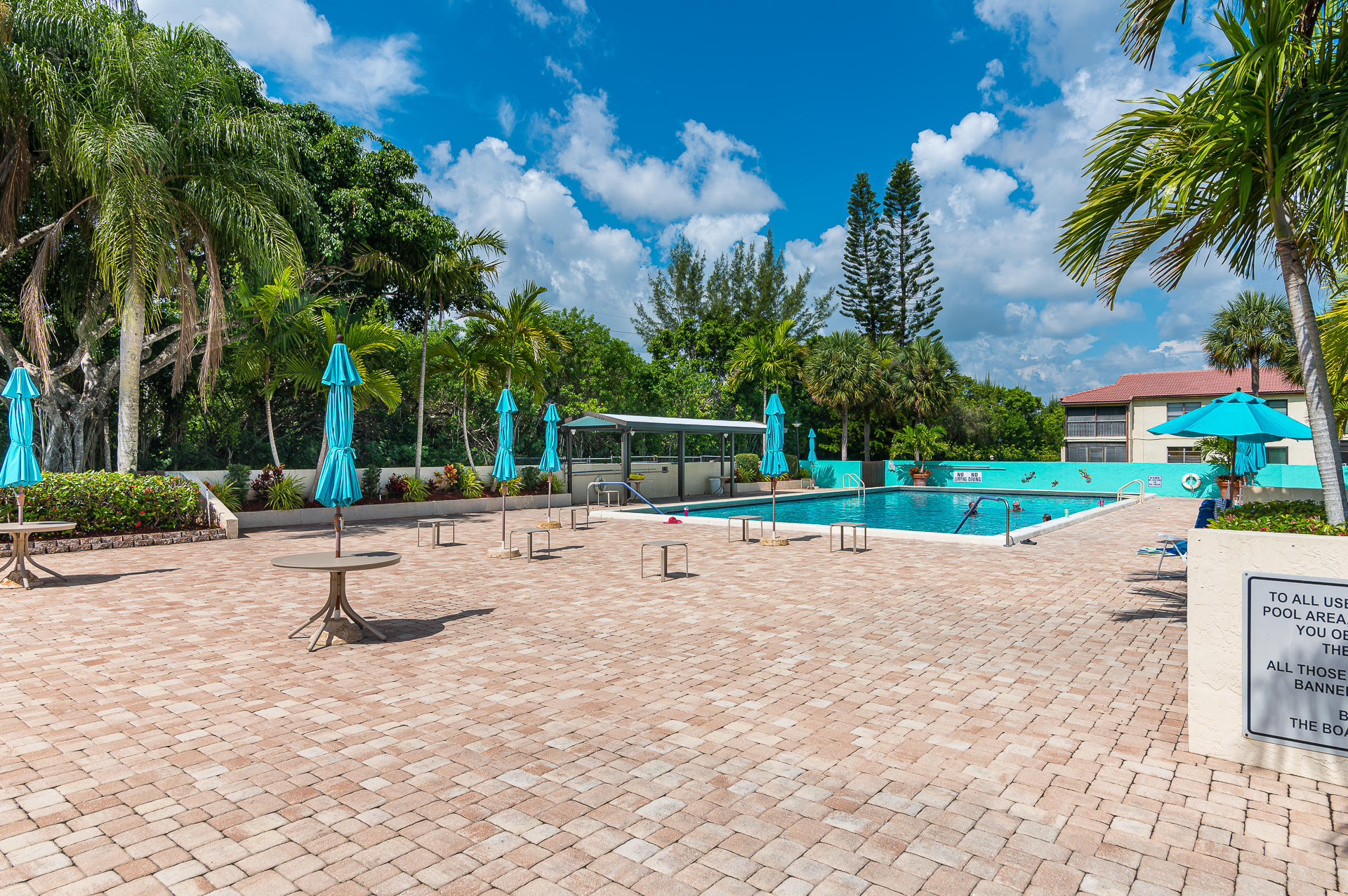 21856 Arriba Real, Unit 5E Boca Raton, FL 33433 - Photo 17 of 17 a park view with a bench