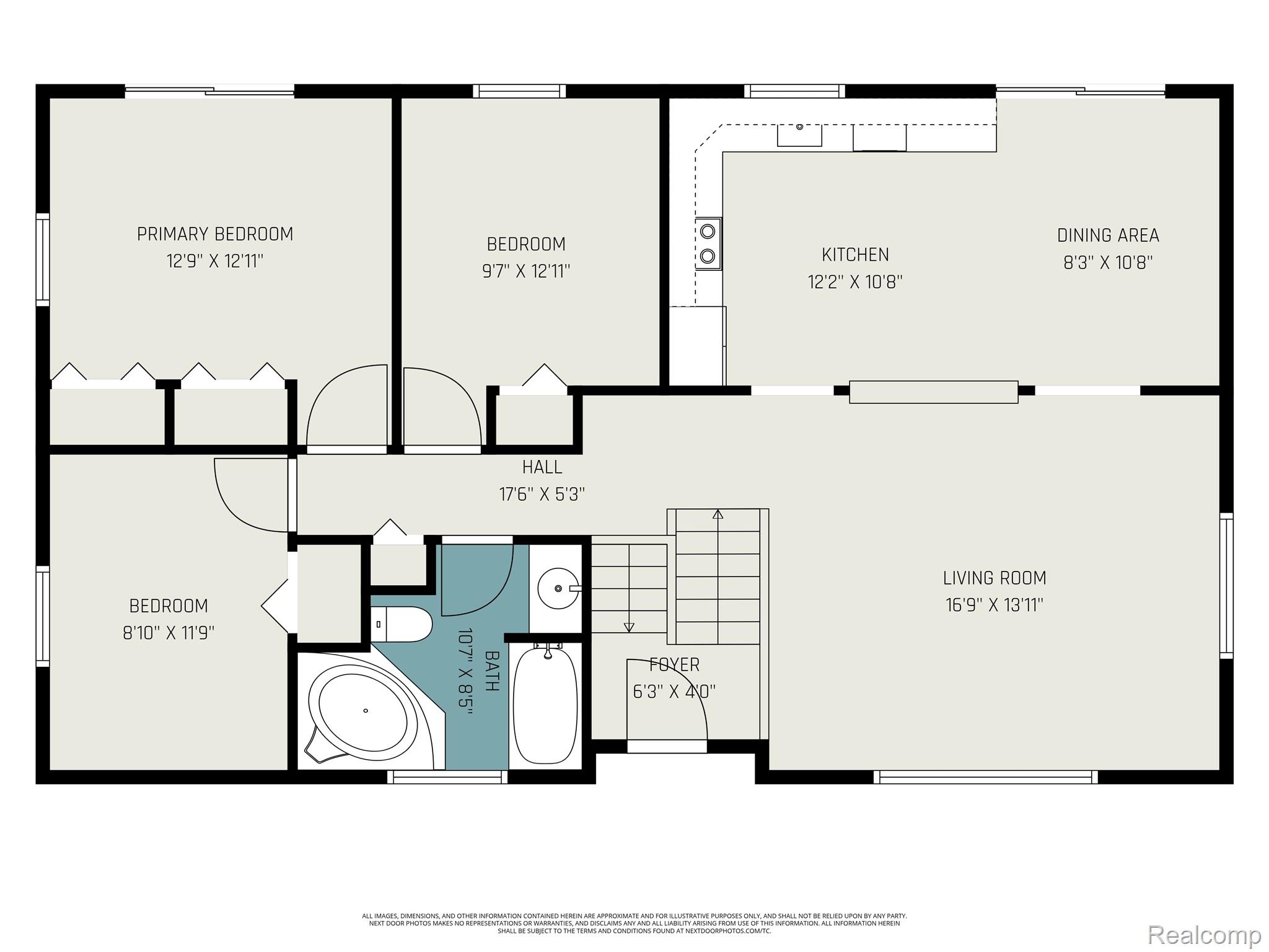 5212 Farrand Road Clio, MI 48420 - Photo 32 of 32 View of home floor plan