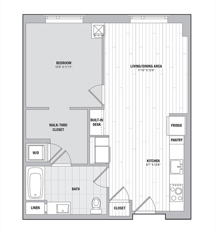 99 Kneeland Street, Unit 2104 Boston, MA 02111 - Photo 13 of 13