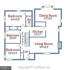 1802 Sanford Road Silver Spring, MD 20902 - Photo 38 of 40 Main Level Floor Plan