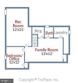 1802 Sanford Road Silver Spring, MD 20902 - Photo 40 of 40 Lower Level Floor Plan