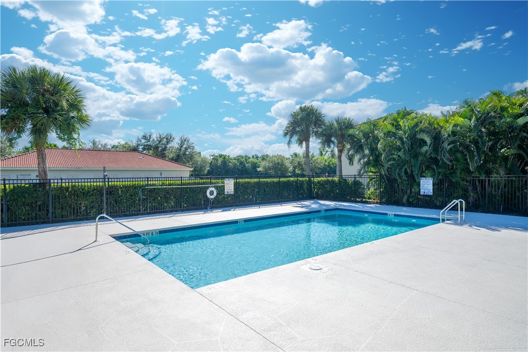 4110 Castilla Circle, Unit 205 Fort Myers, FL 33916 - Photo 27 of 37 a view of outdoor space yard and swimming pool