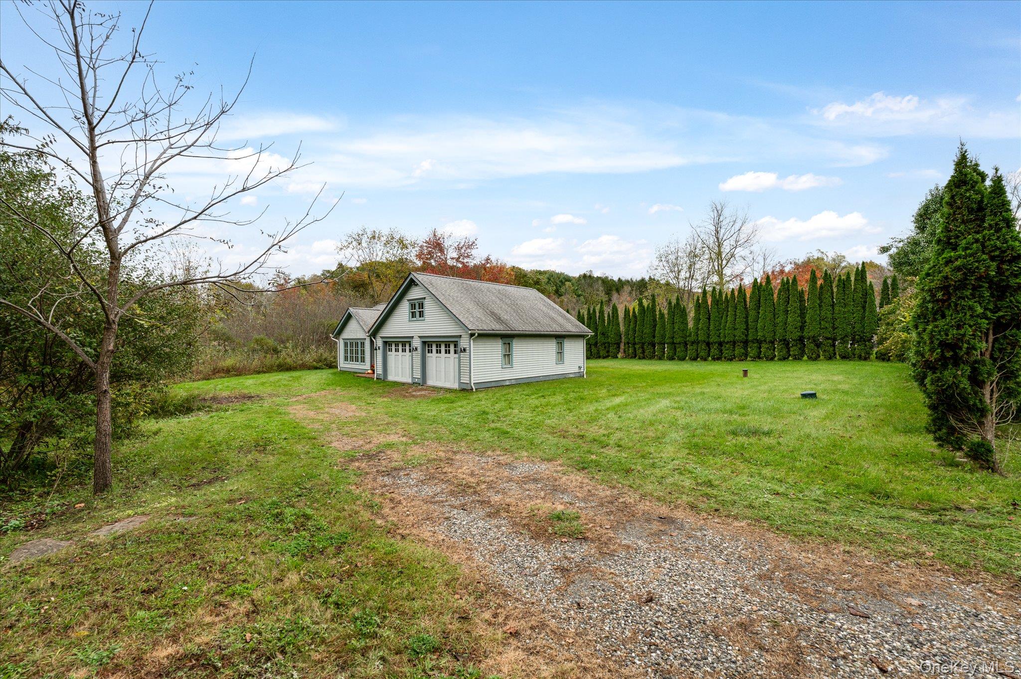 1 Hoyt Road Wingdale, NY 12594 - Photo 6 of 44 The peaceful approach captures the charm of old Hudson Valley backroads.