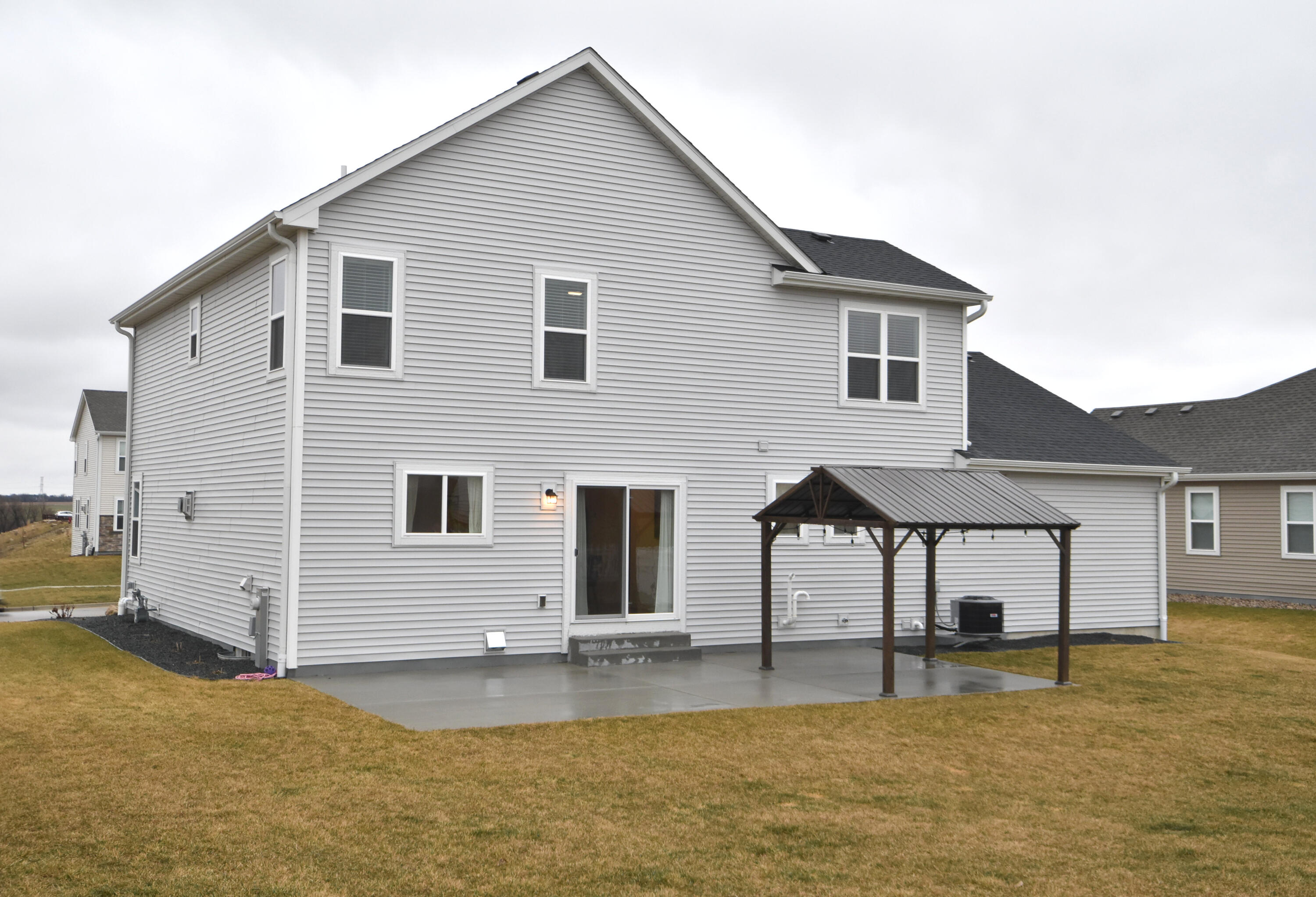 1870 Nottingham Court Union Grove, WI 53182 - Photo 33 of 38 Rear View