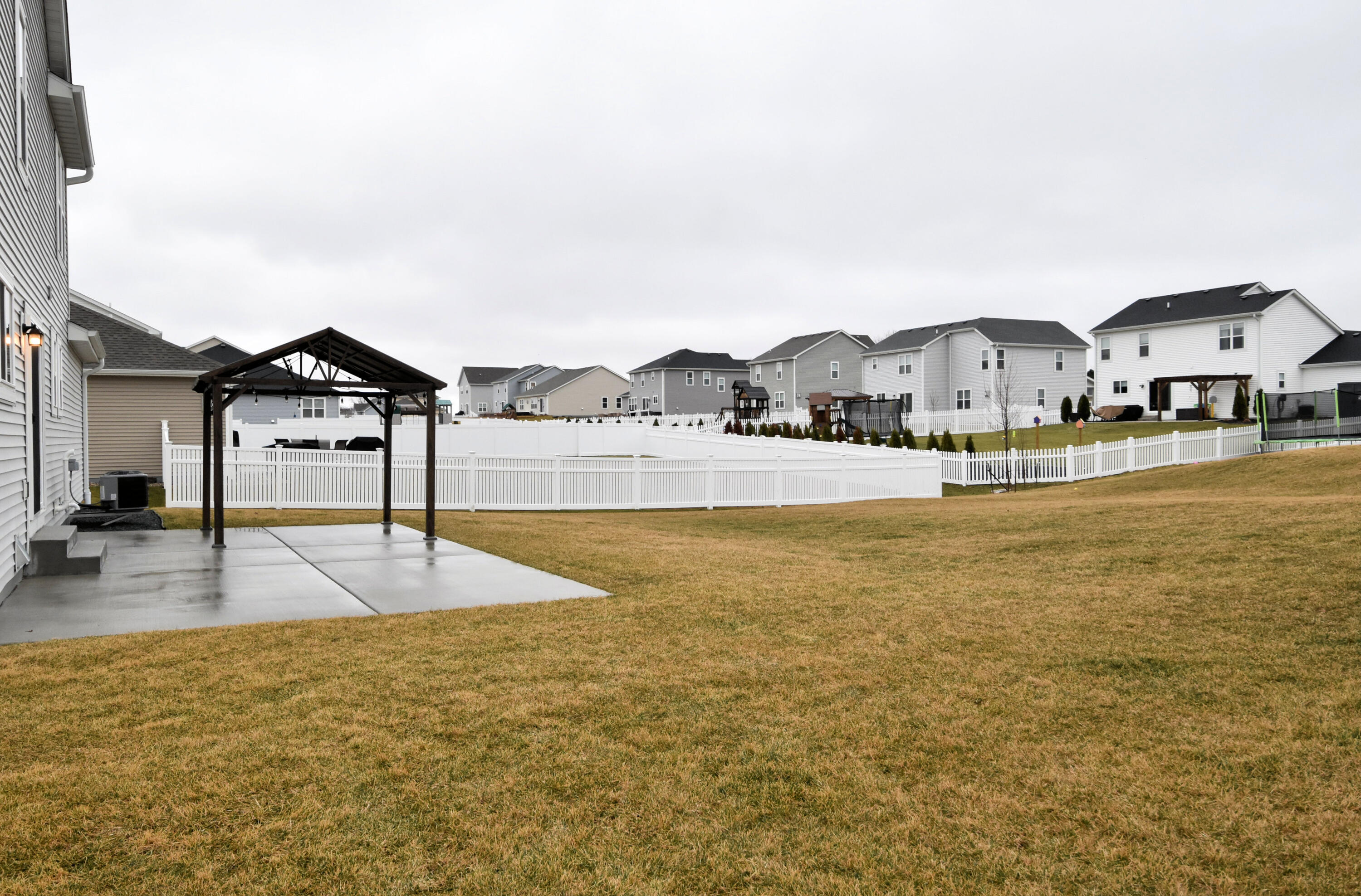 1870 Nottingham Court Union Grove, WI 53182 - Photo 34 of 38 Back yard