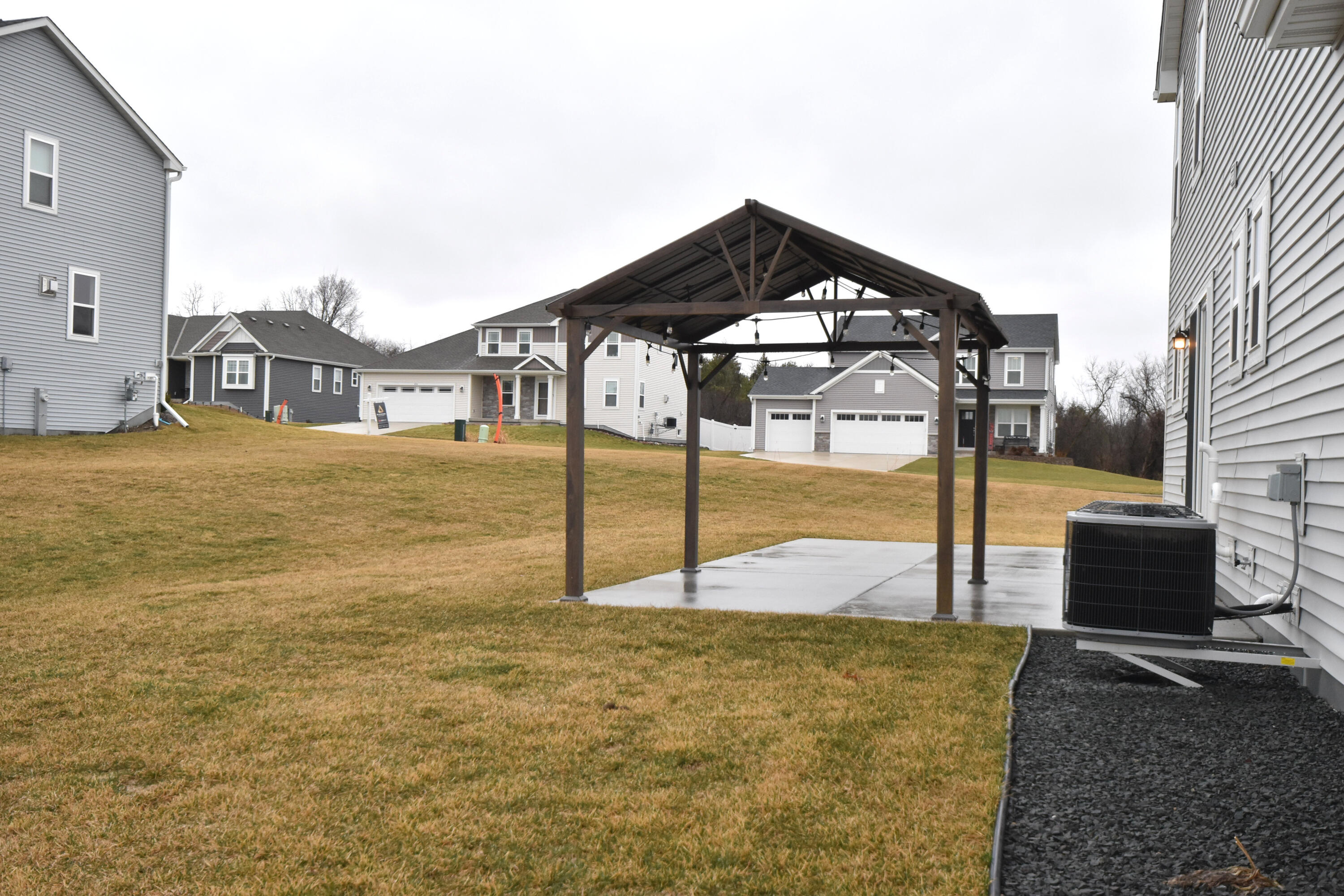 1870 Nottingham Court Union Grove, WI 53182 - Photo 36 of 38 Back yard
