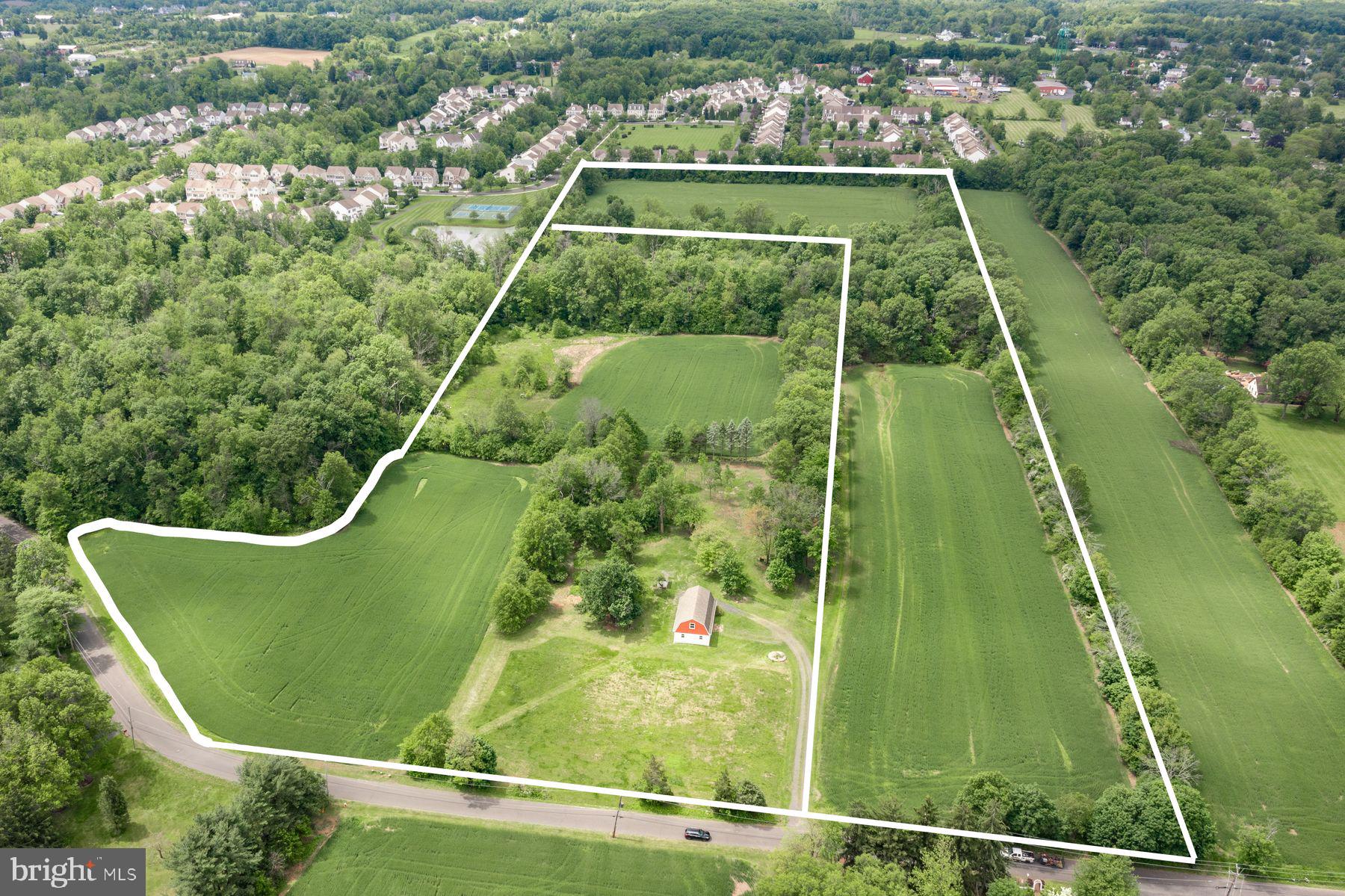 108 Smith School Road Perkasie, PA 18944 - Photo 2 of 12 an aerial view of a pool