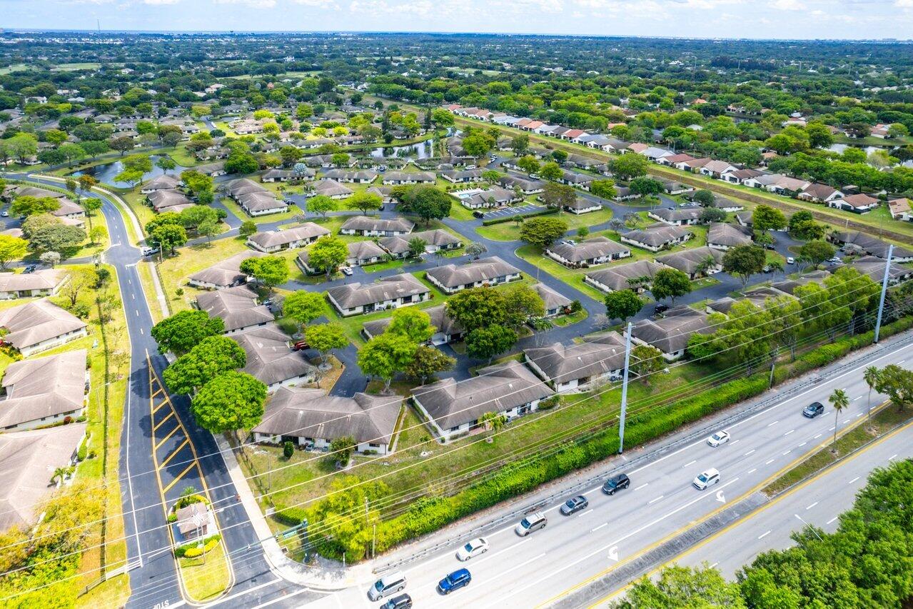 4895 Equestrian Circle, Unit B Boynton Beach, FL 33436 - Photo 30 of 31 Aerial