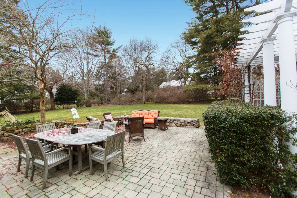 61 Hundreds Road Wellesley, MA 02481 - Photo 26 of 29 an outdoor space with furniture and garden
