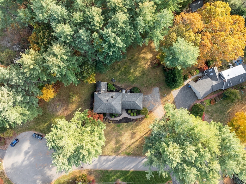 26 Bayberry Road Groton, MA 01450 - Photo 32 of 34 an aerial view of a house with a yard