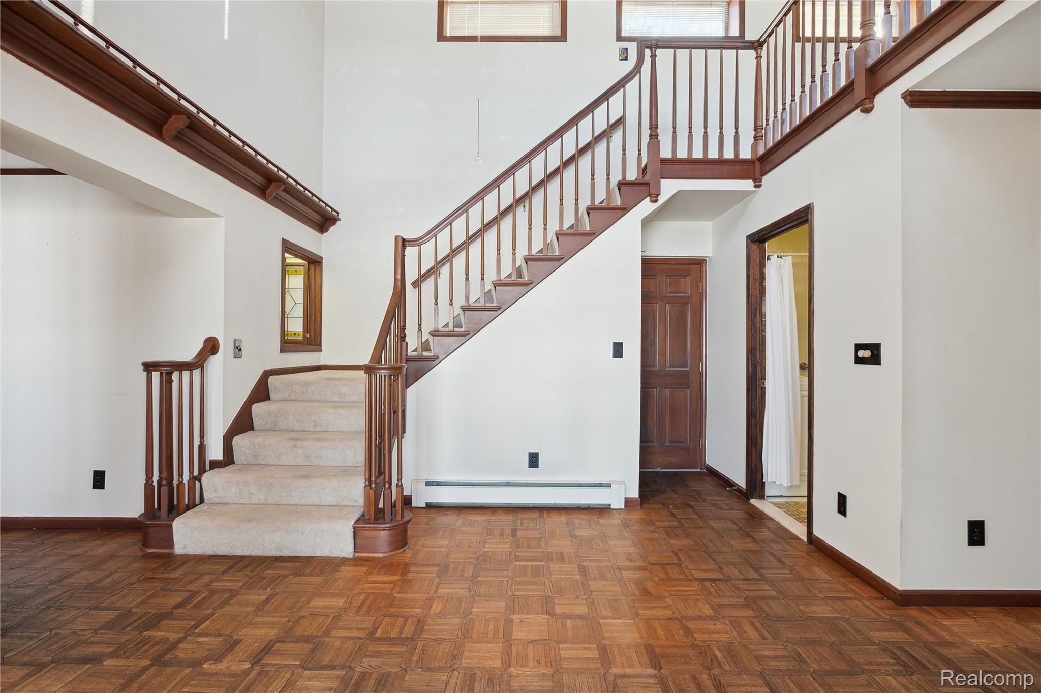 4300 West Bacon Road Hillsdale, MI 49242 - Photo 5 of 49 Foyer with Parquet Flooring.