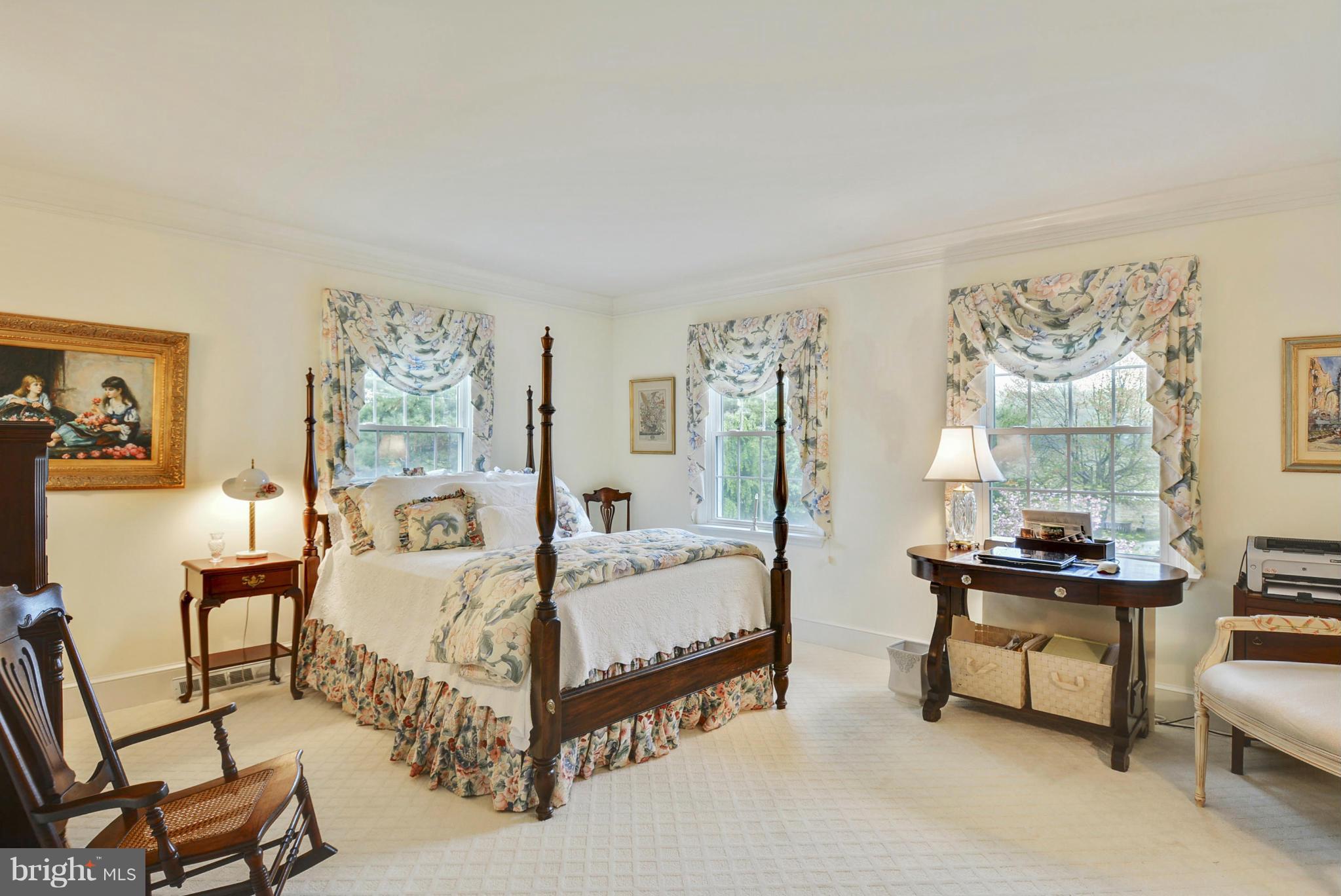 5615 Patterson Road Baldwin, MD 21013 - Photo 18 of 26 a bedroom with double bed and a window