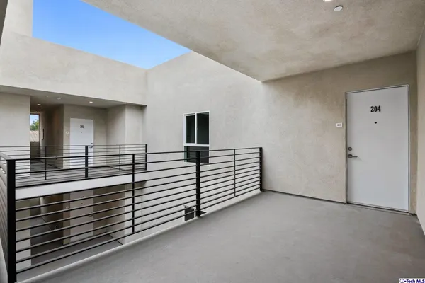 a view of a hallway