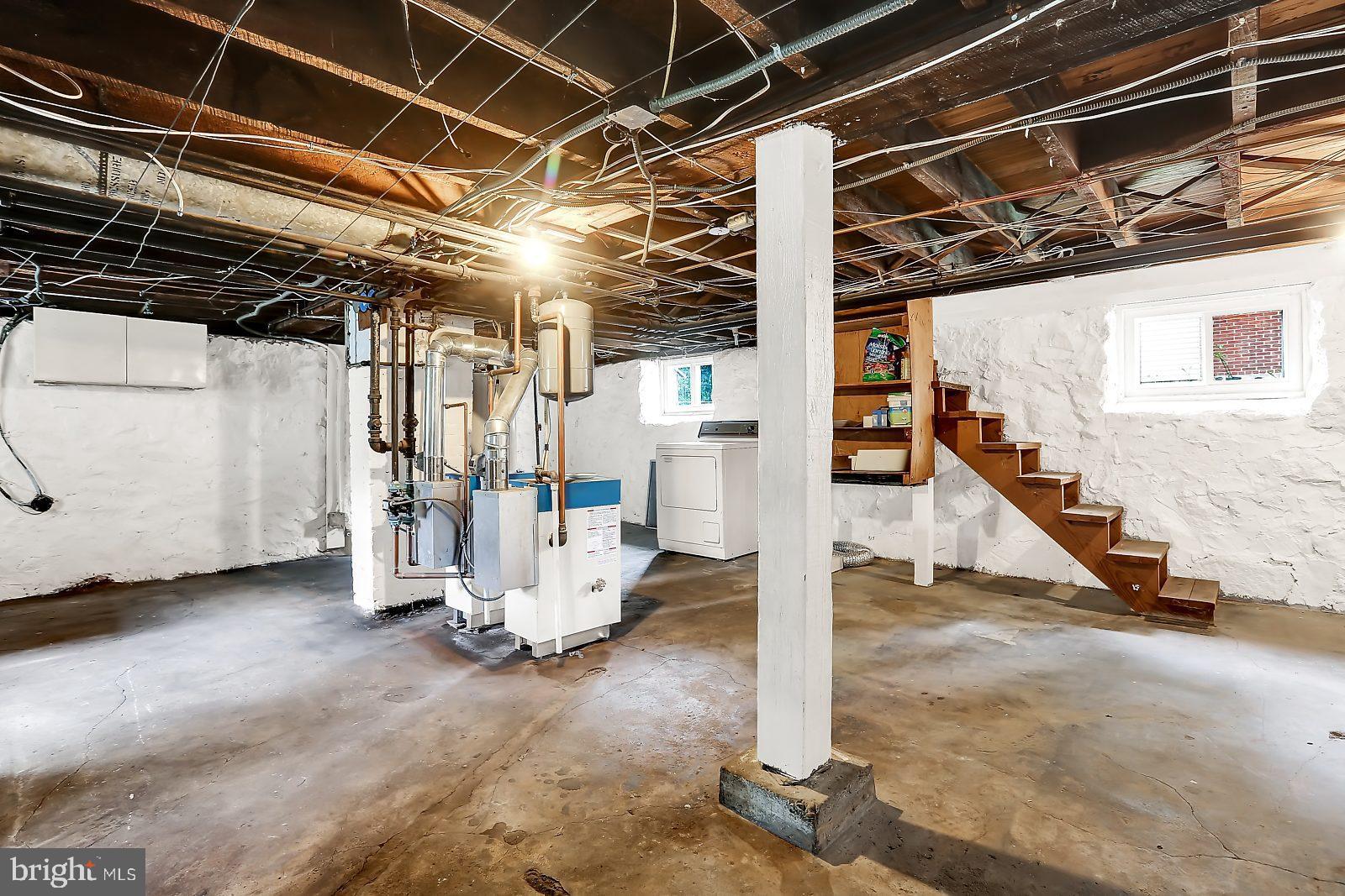 3525 St James Road Windsor Mill, MD 21244 - Photo 21 of 27 a view of under construction room and stairs