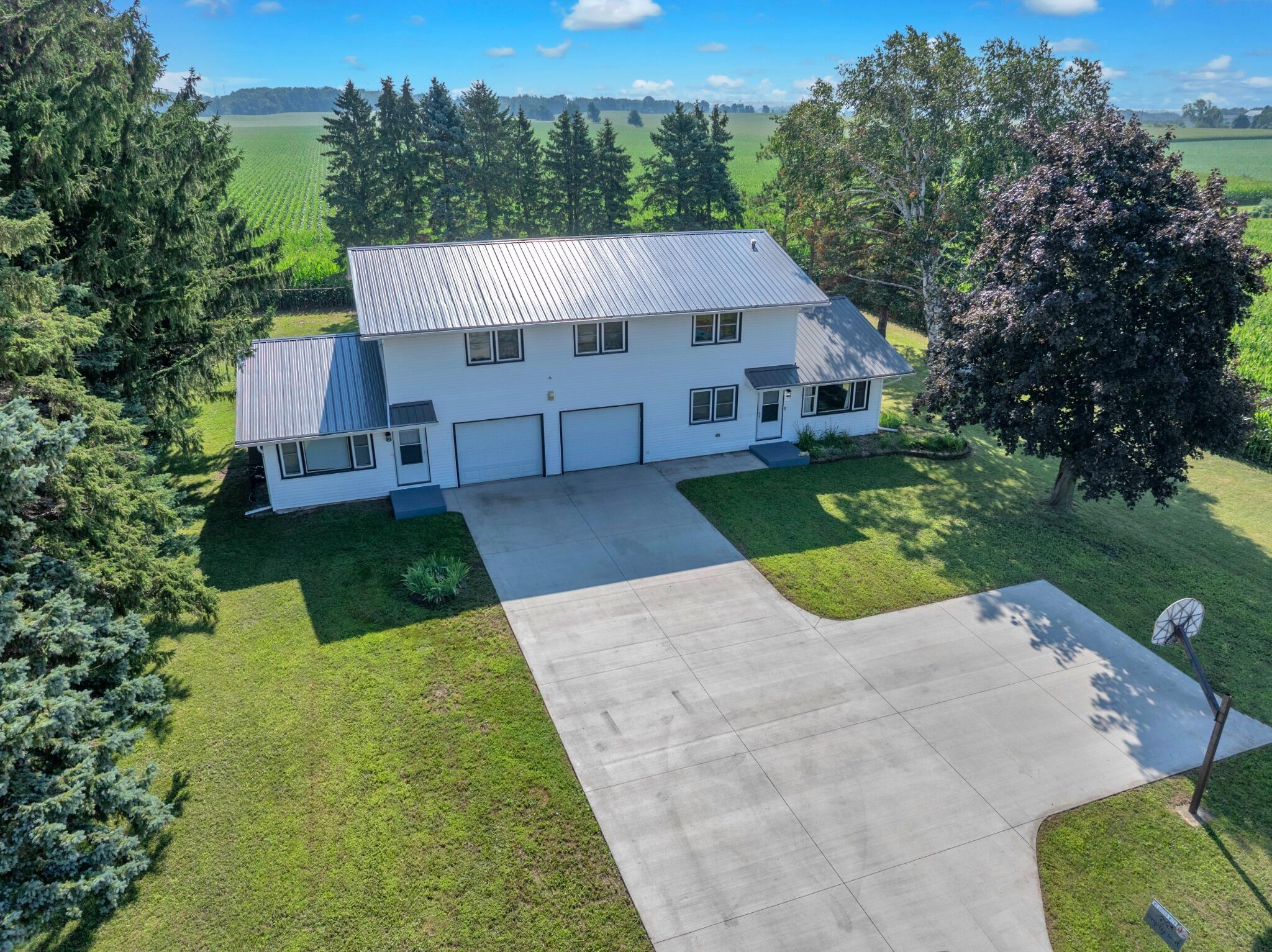 N11832 West Line Road Brownsville, WI 53006 - Photo 2 of 28 Aerial Front Exterior