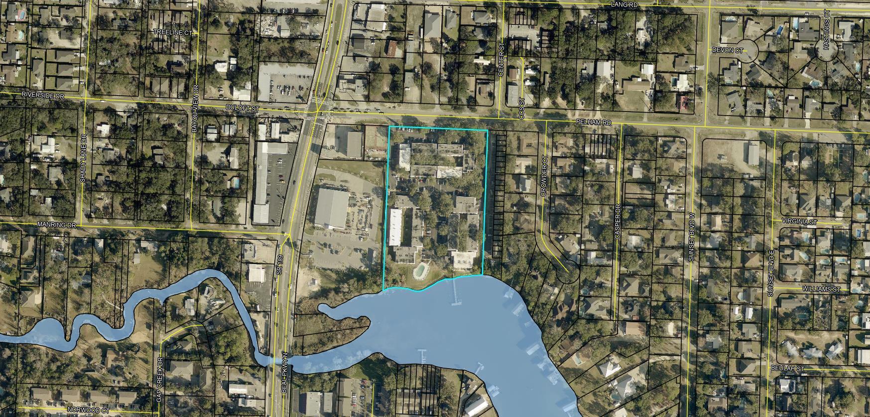 210 Pelham Road, Unit C209 Fort Walton Beach, FL 32547 - Photo 29 of 29 Aerial View