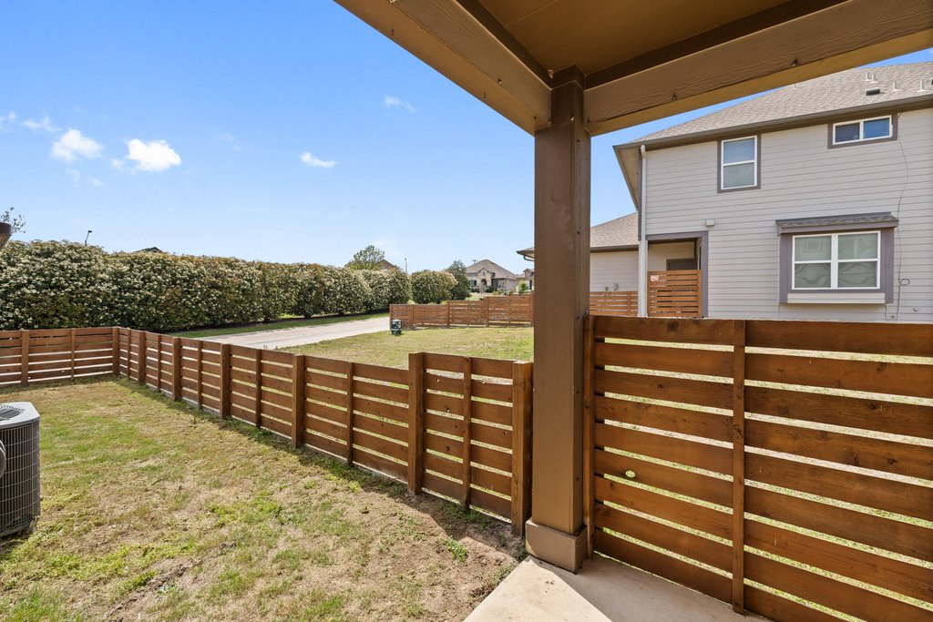 719 Coconut Grove Street Pflugerville, TX 78660 - Photo 28 of 31 a view of outdoor space with garden