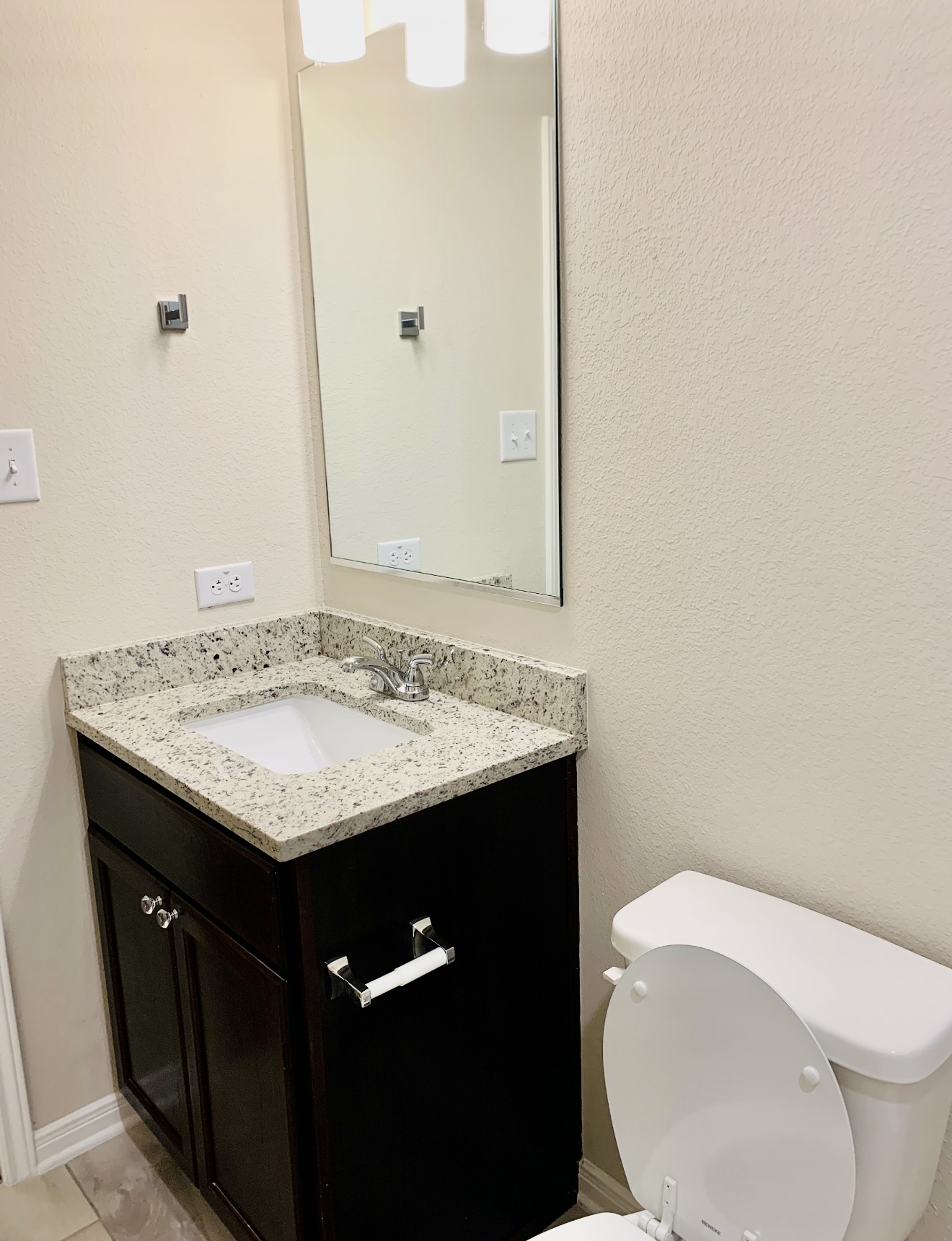 808 Fallbrook Drive Temple, TX 76502 - Photo 24 of 36 Half bath featuring vanity and tile patterned flooring