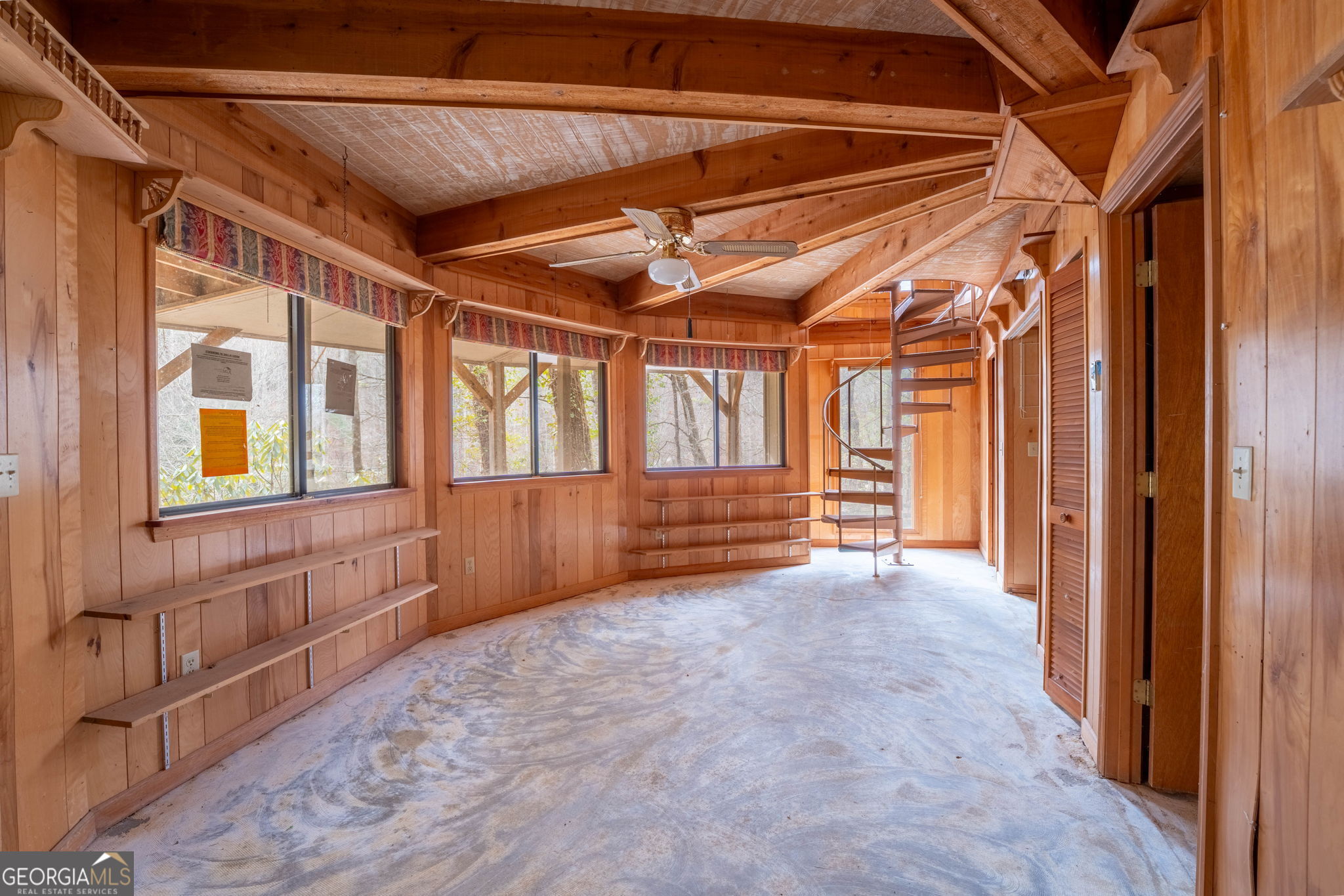 159 Clare Lane Rabun Gap, GA 30568 - Photo 24 of 41 a view of an empty room