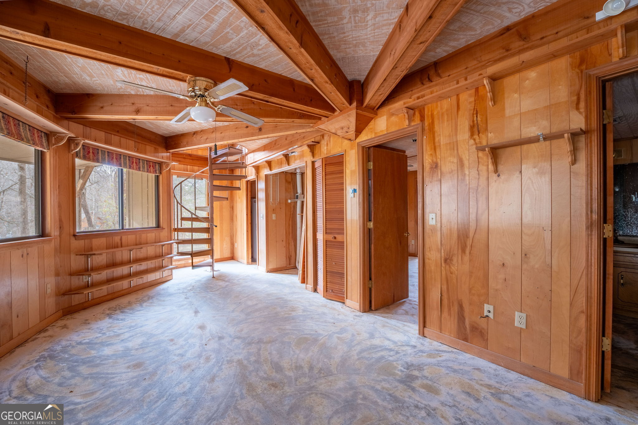 159 Clare Lane Rabun Gap, GA 30568 - Photo 25 of 41 a view of an empty room