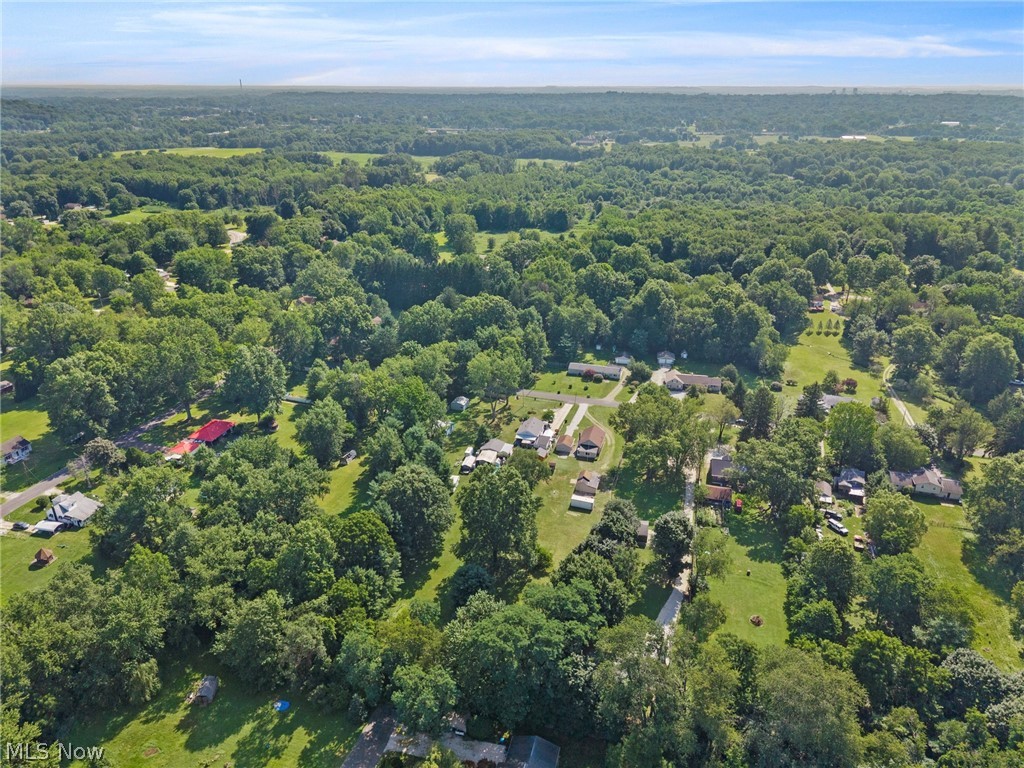1218 Briggle Road Akron, OH 44320 - Photo 38 of 40 Expansive aerial perspective showcasing a verdant landscape with numerous mature trees