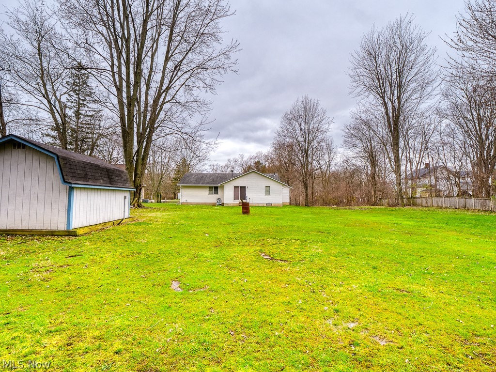 5175 Case Road North Ridgeville, OH 44039 - Photo 5 of 28 View of yard featuring an outdoor structure