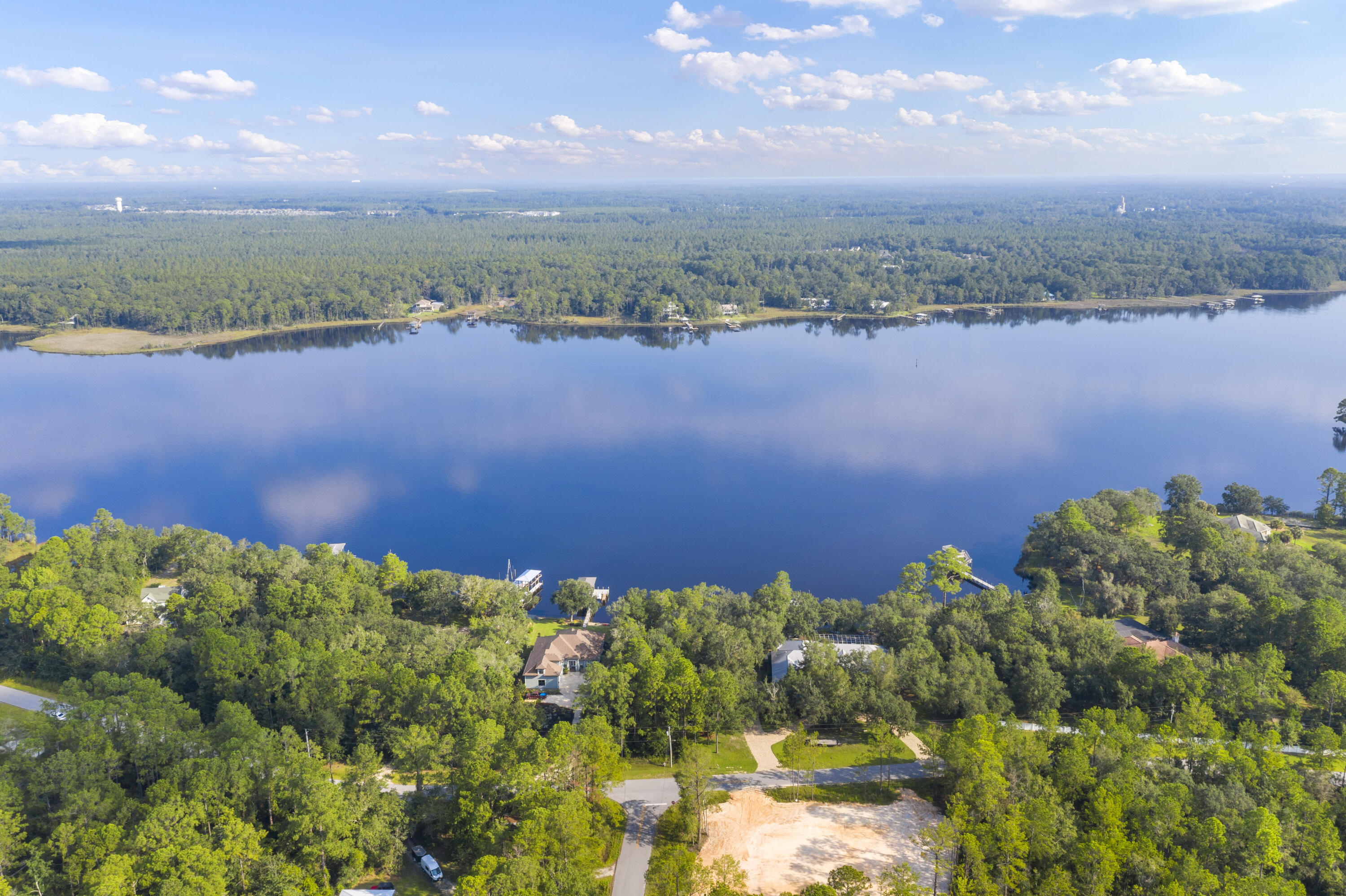 Lot 1 Lagrange Road Freeport, FL 32439 - Photo 4 of 13 a view of a lake with a city
