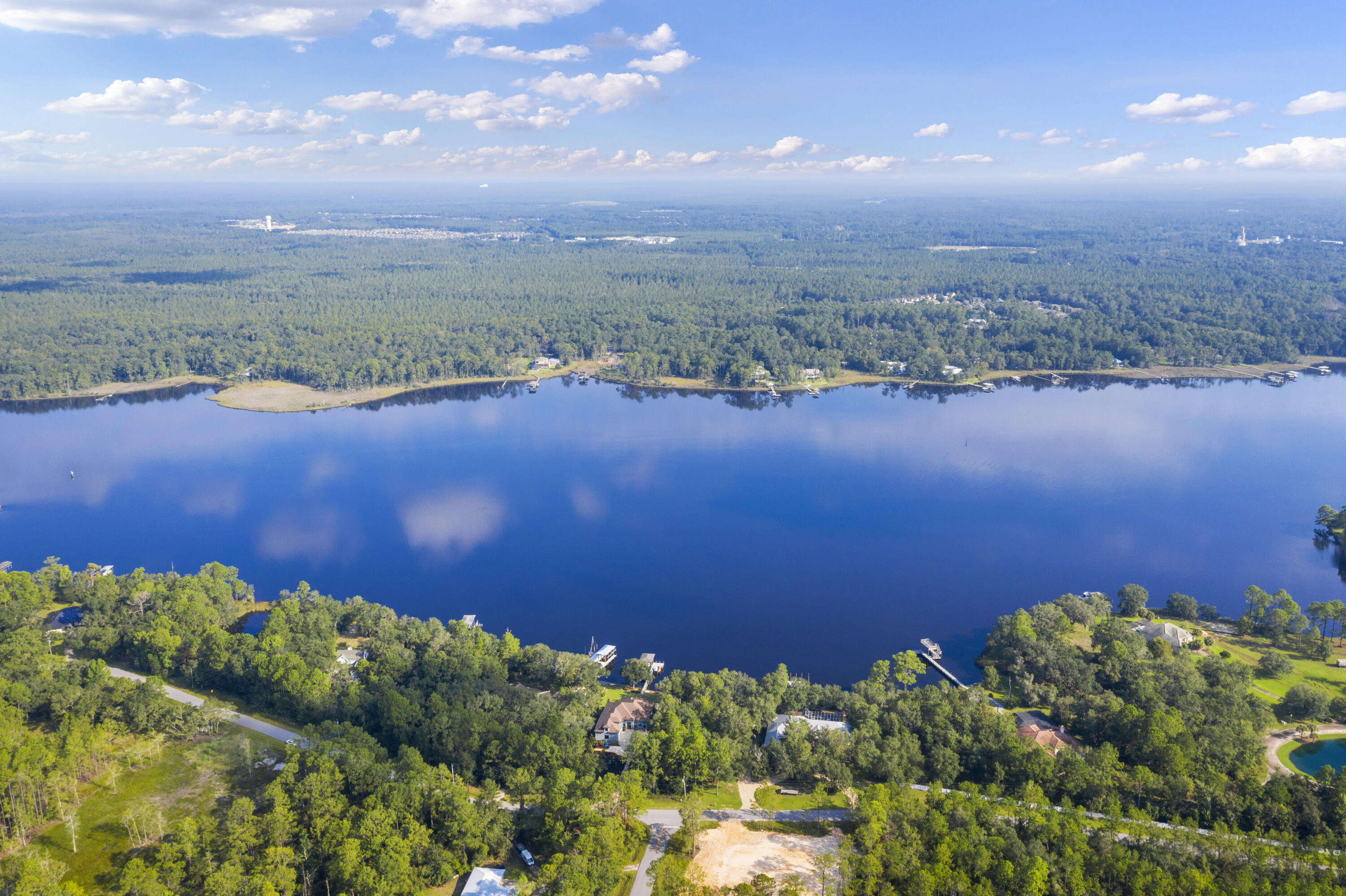Lot 1 Lagrange Road Freeport, FL 32439 - Photo 5 of 13 a view of a lake with a city