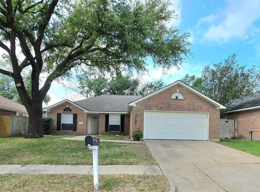 Welcome to 6411 Slate Stone, a charming single-story home in a well-established neighborhood.
