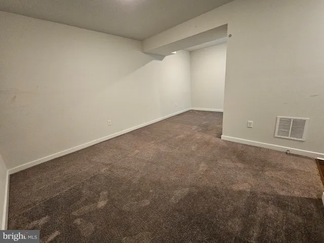 a view of empty room