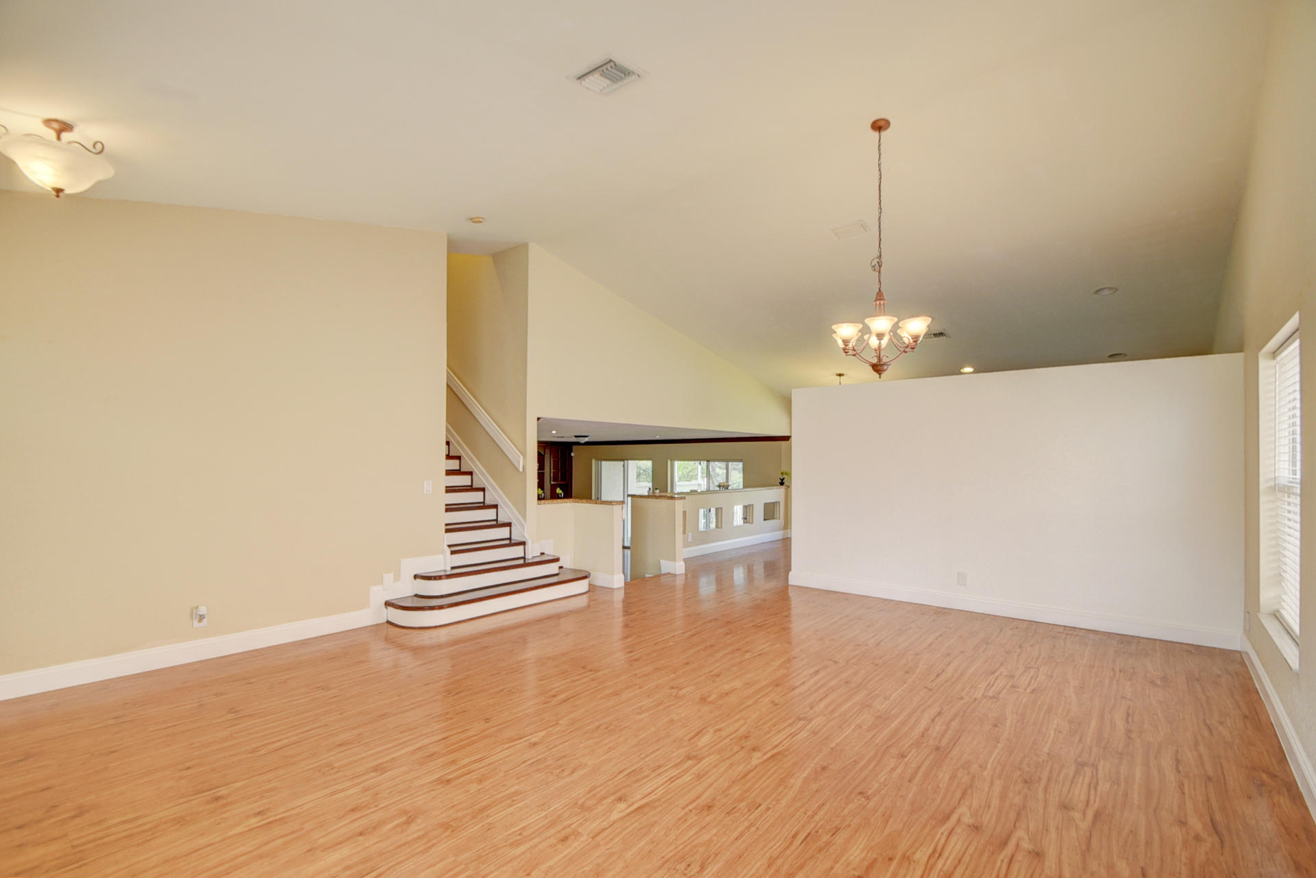 18098 Clear Brook Circle Boca Raton, FL 33498 - Photo 13 of 48 a view of an empty room with stairs and ventilation
