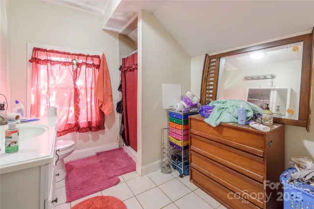 a room with furniture and a potted plant