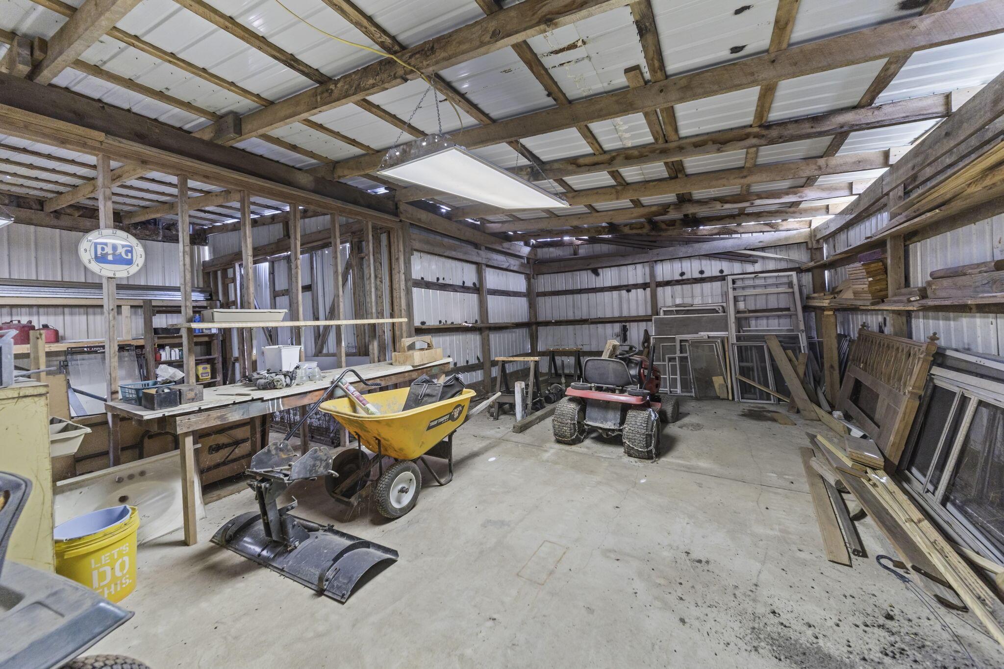 9791 Jug St Road Northwest Pataskala, OH 43062 - Photo 56 of 83 Leanto area of outbuilding 1,820 sq ft