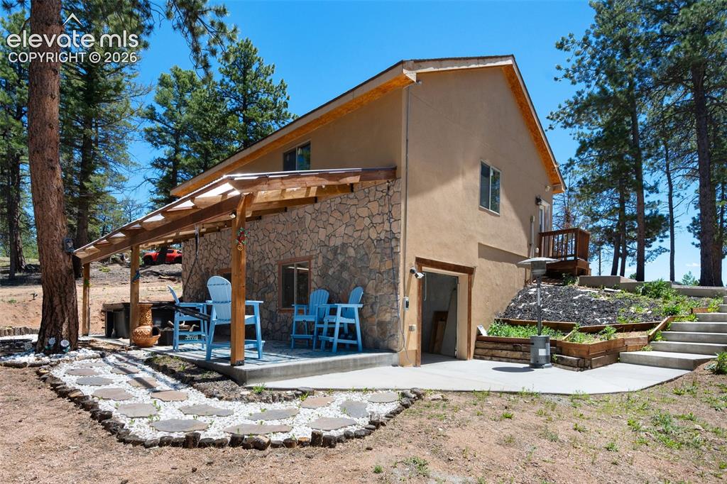 897 Fossil Creek Road Florissant, CO 80816 - Photo 41 of 47 a view of a house with entertaining space