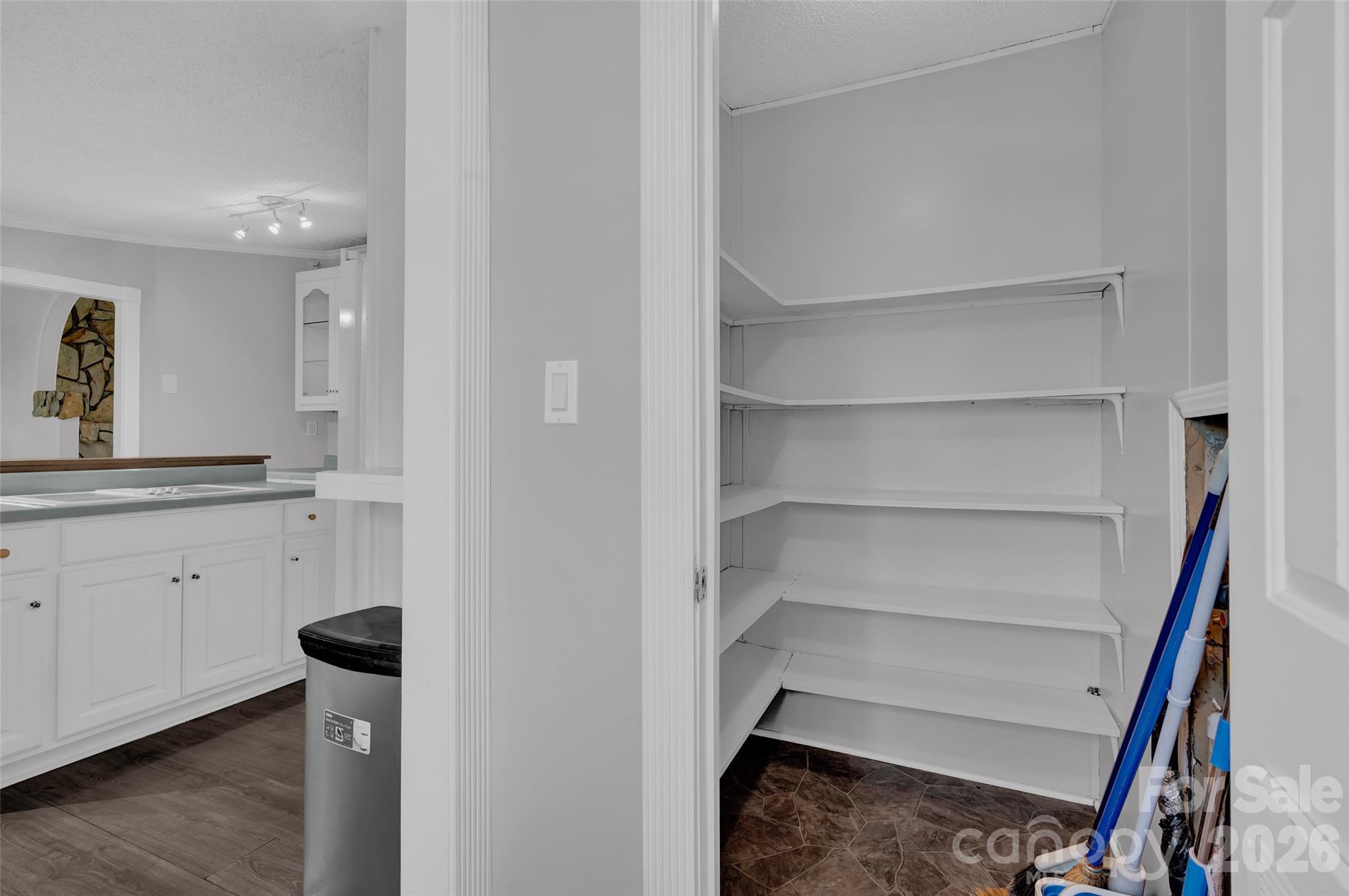 5708 Harwell Road Catawba, NC 28609 - Photo 16 of 31 a view of walk in closet with empty racks
