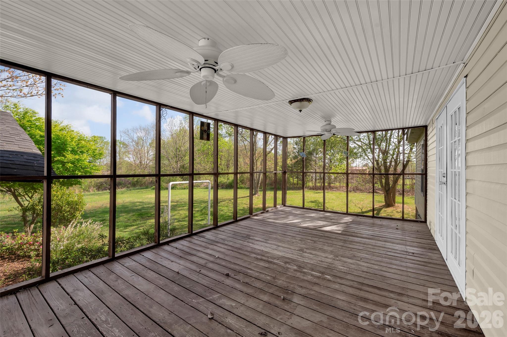 5708 Harwell Road Catawba, NC 28609 - Photo 26 of 31 a view of a deck hardwood flooring and hall with wooden floor