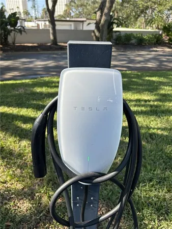 a park view with a bench