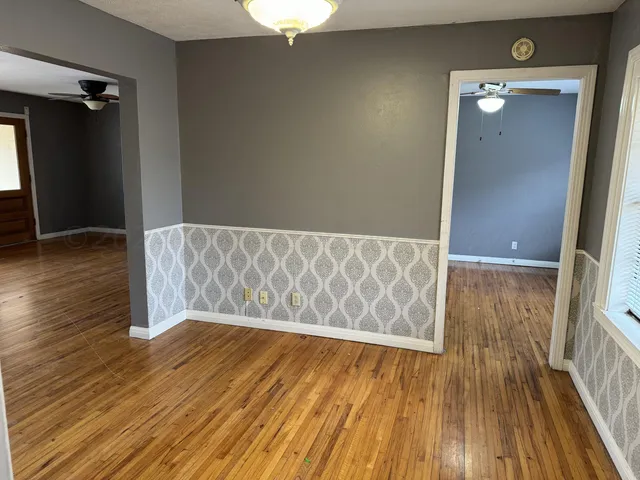 a view of wooden floor