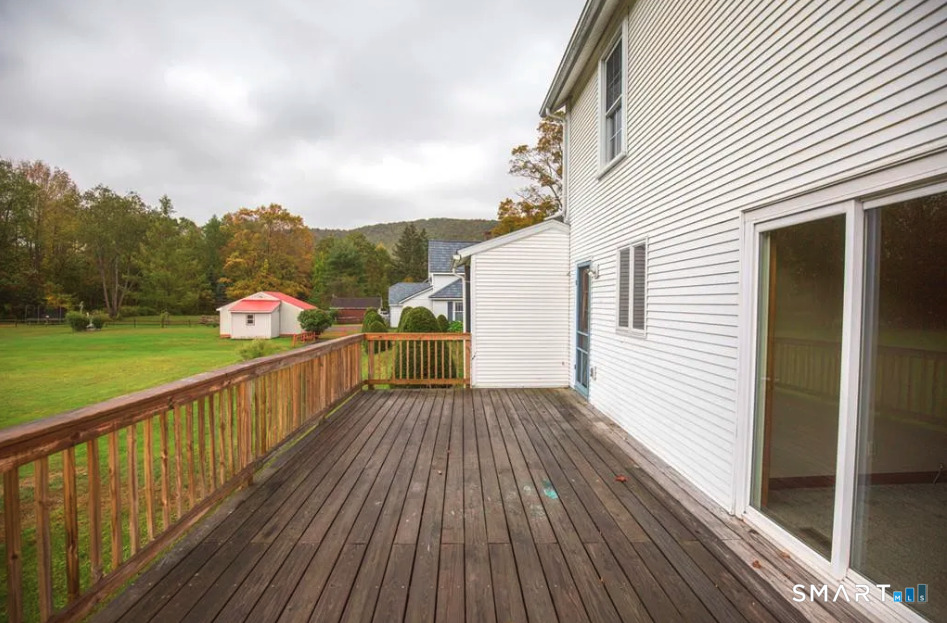 67 Middlefield Road Chester, MA 01011 - Photo 24 of 24 a view of balcony with hardwood