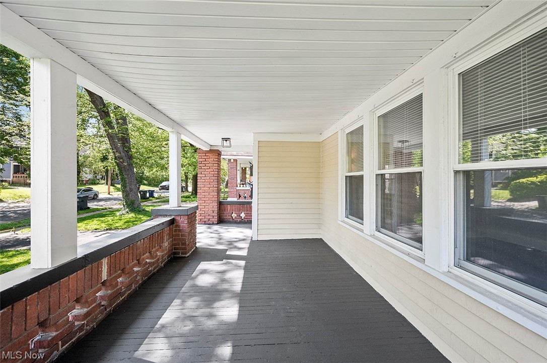 2174 Oakdale Road Cleveland, OH 44118 - Photo 3 of 35 View of wooden deck