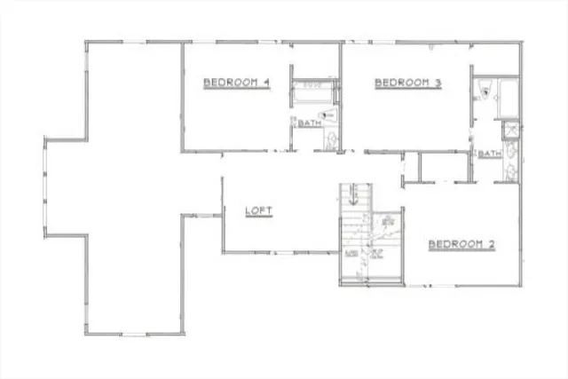 a picture of a floor plan