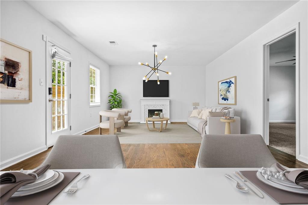 3089 Del Monico Drive Decatur, GA 30032 - Photo 18 of 47 a living room with furniture and flat screen tv