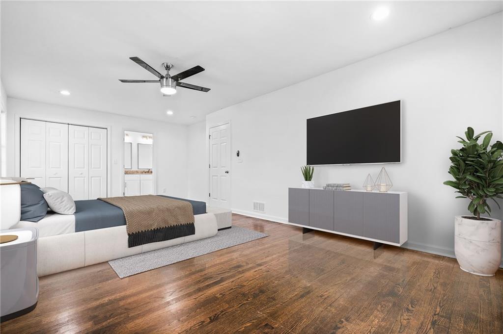 3089 Del Monico Drive Decatur, GA 30032 - Photo 26 of 47 a living room with furniture and a flat screen tv