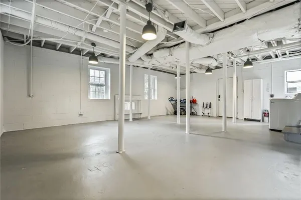 a view of a livingroom with a furniture