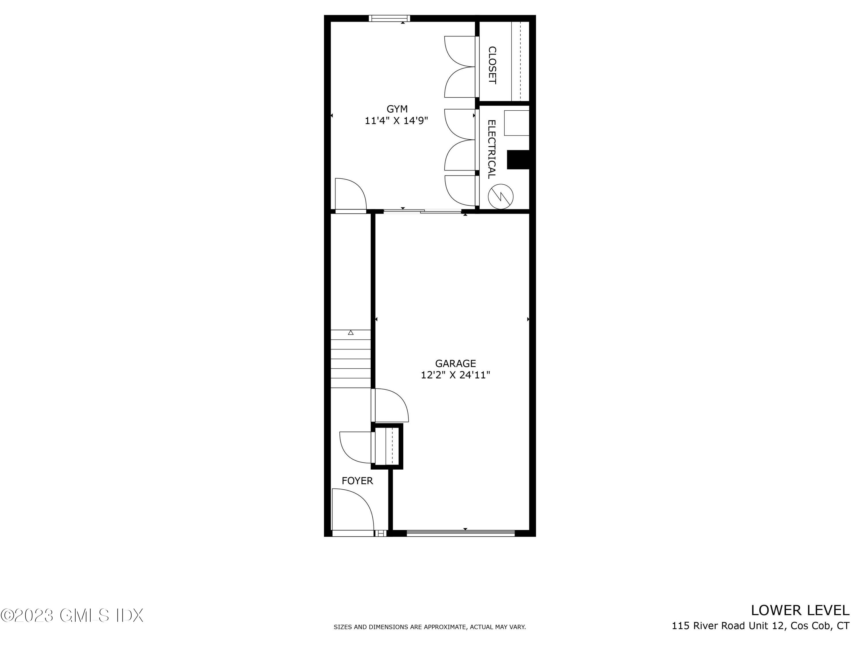 115 River Road, Unit 12 Cos Cob, CT 06807 - Photo 27 of 27 a picture of a floor plan
