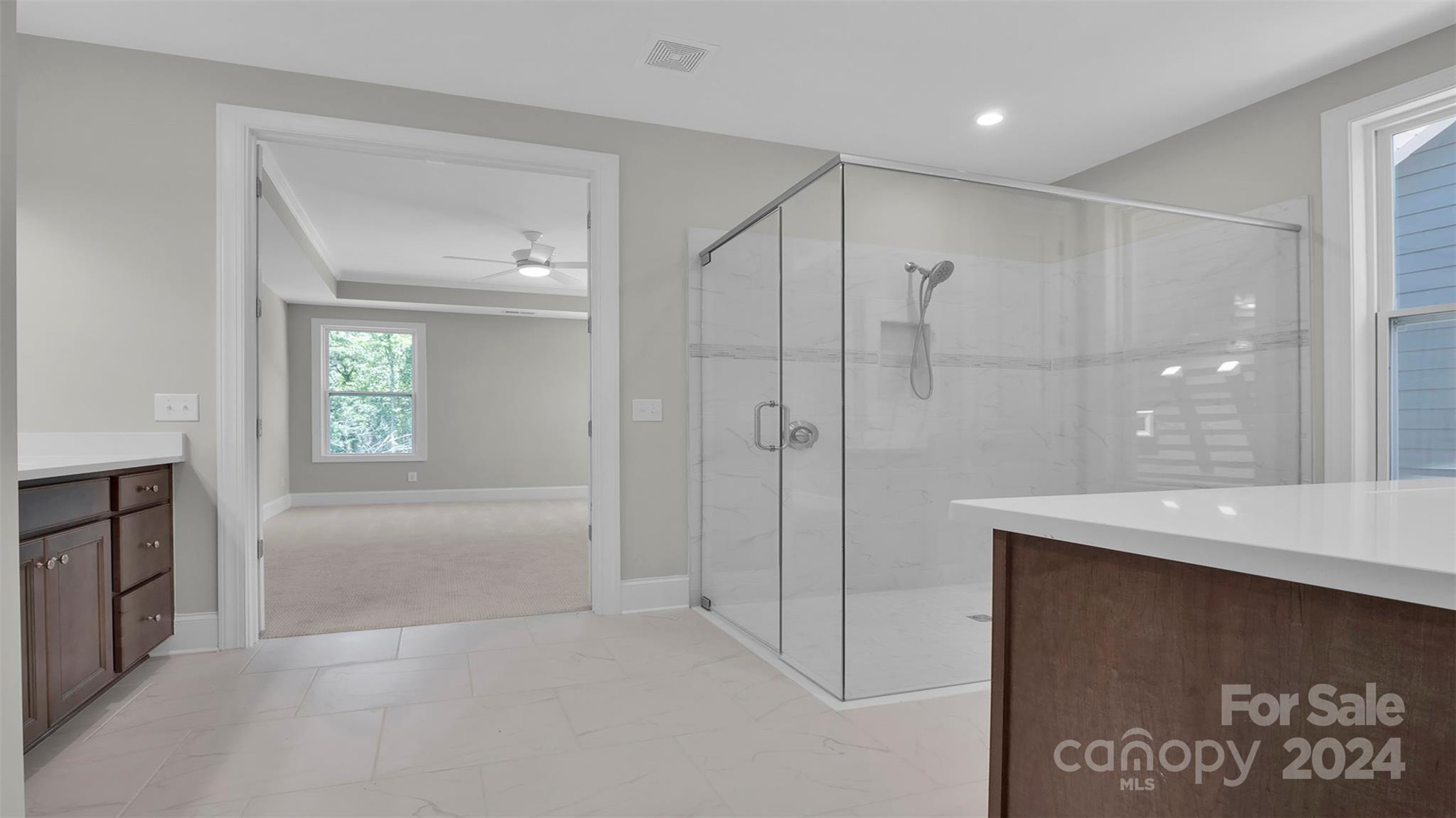 3053 Trace Meadow York, SC 29745 - Photo 9 of 28 a bathroom with a shower and a sink