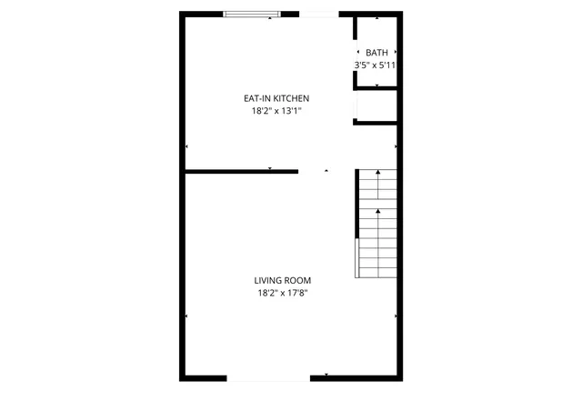 a picture of a bench in a building