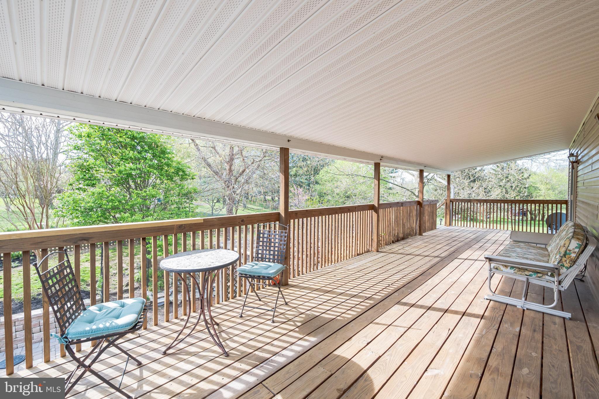 410 Lockhouse Road Falling Waters, WV 25419 - Photo 17 of 30 Upper Level Covered Balcony 10x36